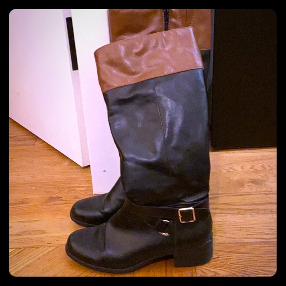 Black boots